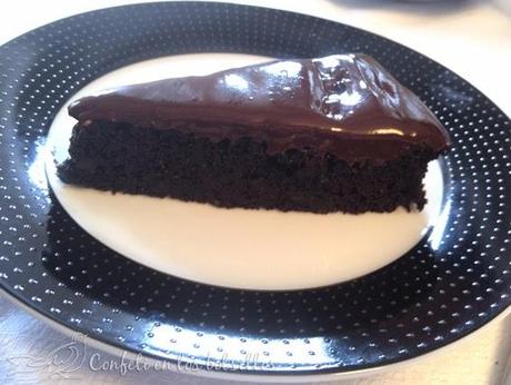 Tarta de chocolate y ....GARBANZOS (Como lo leéis)