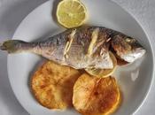 Dorada horno manzanas