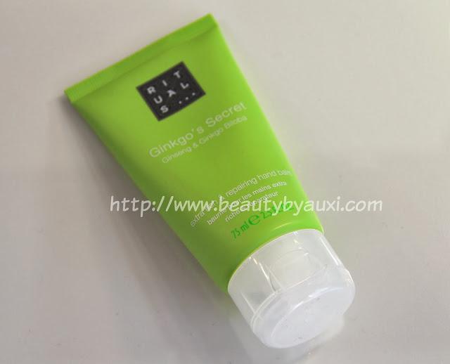 Cuidado de las manos con Rituals: Ginkgo's Secret y Hand Therapy