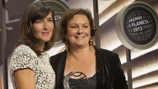Premio Planteta 2013, Clara Sánchez y finalista Ángeles González Sinde