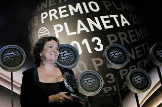 Premio Planteta 2013, Clara Sánchez y finalista Ángeles González Sinde