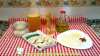 ingredientes arroz con almejas