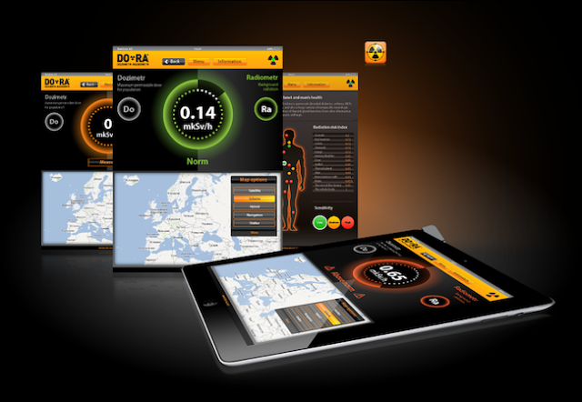 DO-RA, medidor de radiactividad para smartphone / tablet