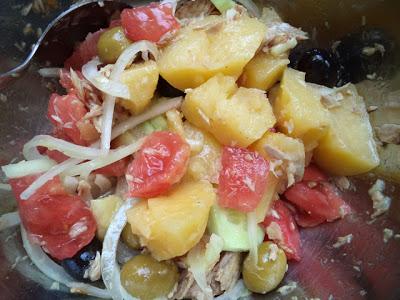 Ensalada de Patata con Ajo