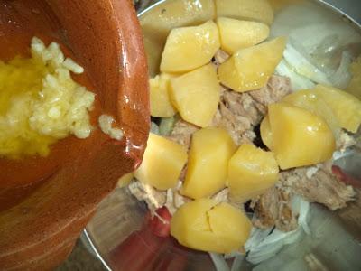 Ensalada de Patata con Ajo