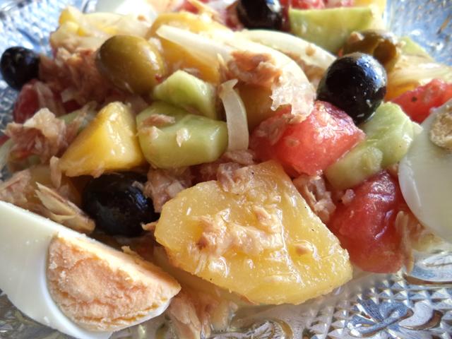 Ensalada de Patata con Ajo