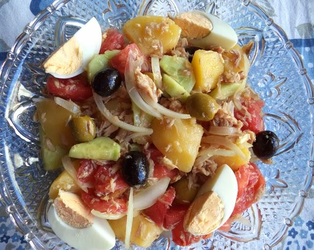 Ensalada de Patata con Ajo