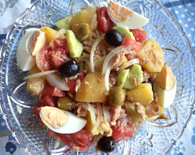 Ensalada de Patata con Ajo