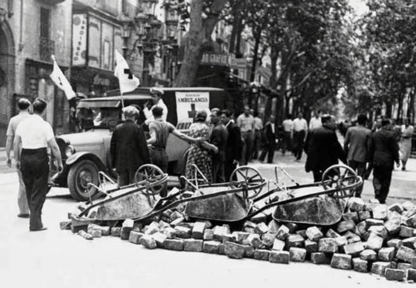 BARCELONA...LOS BOMBARDEOS Y LA GUERRA CIVIL, 1936-1939...6-11-2013...