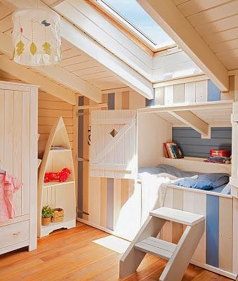 Dormitorio Infantil Rustico