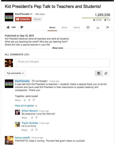 Antes de lo programado Youtube implementa el sistema de comentarios de Google+ en las páginas de vídeos youtube-google-plus-comments