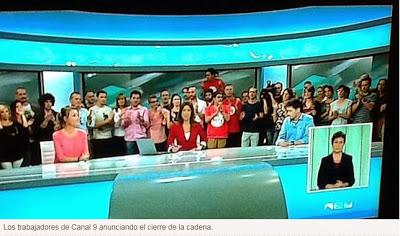 Mentiras en el Canal 9 del PP.