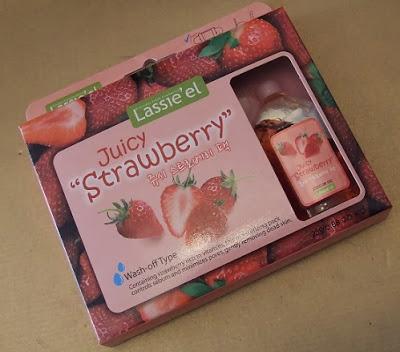 “Juicy Strawberry” – una mascarilla frutal de LASSIE’EL en WISHTREND (From Asia With Love)