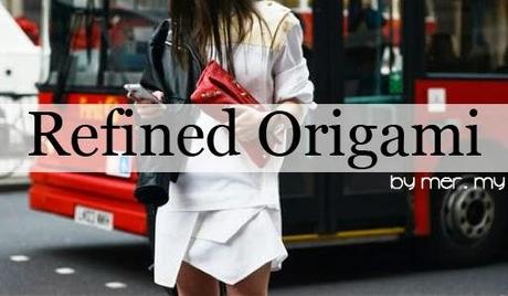 Refined origami Refined origami
