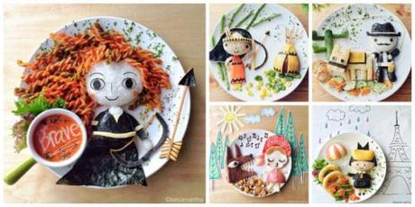 Mis puertos de esta semana A ver que niño se resiste a comer con estos platos