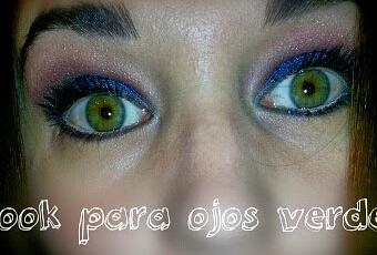 Look para ojos verdes con sombra "All night Blue" de L'Oreal - Paperblog