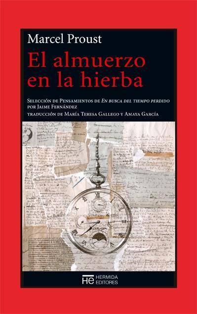 Libro El almuerzo en la hierba de Marcel Proust reseñado en el blog En lengua propia