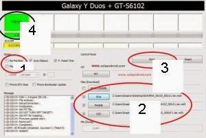 Cara Instal Ulang Samsung Galaxy Young Duos GTS-6102