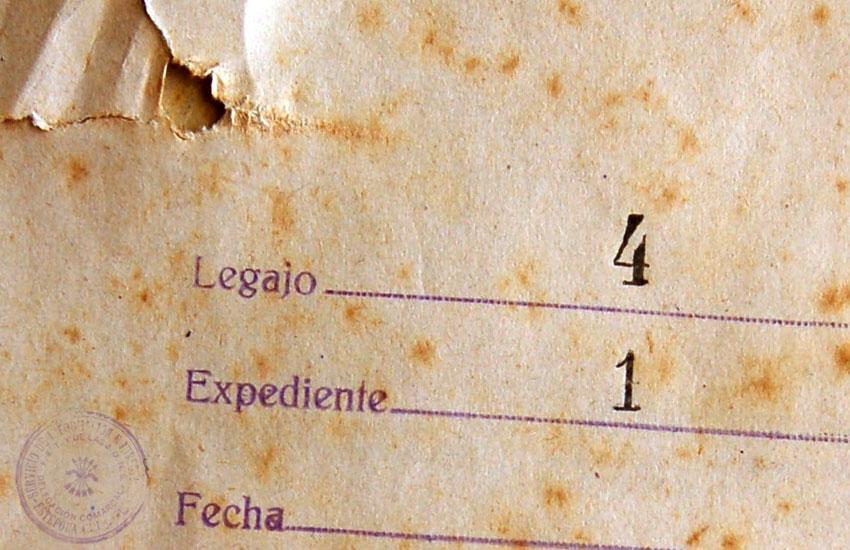 Portada de Expediente del Archivo de Estepona