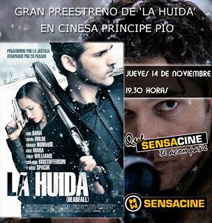 ¿Te gustaría asistir al preestreno de La huida?