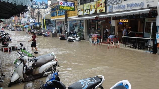 Phuket en época de lluvias 