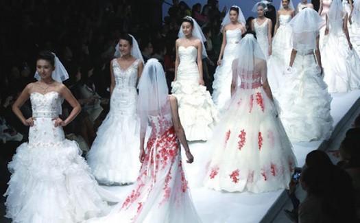vestidos de novia semana de la moda beijing