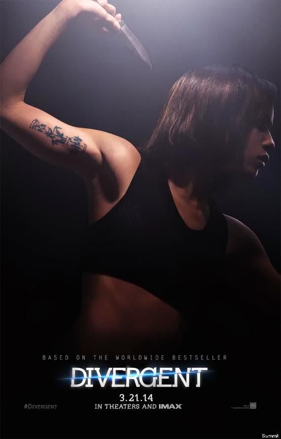 ¡Nuevo póster de DIVERGENTE revelado con Zoe Kravitz como Christina!