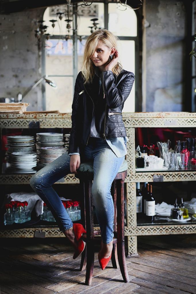 MOTO BIKER JACKET