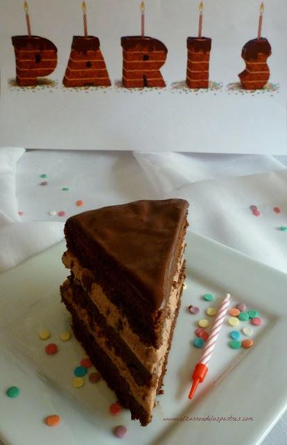 Tarta de Cumpleaños para Paris