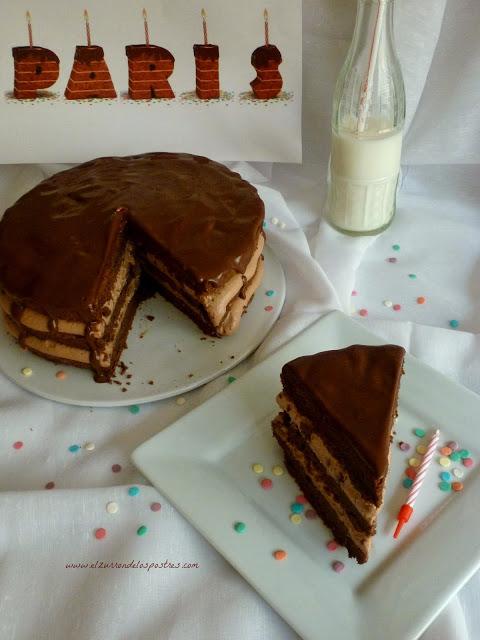 Tarta de Cumpleaños para Paris