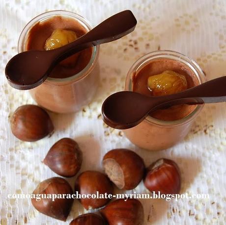 MOUSSE DE CASTAÑAS