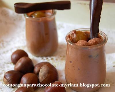 MOUSSE DE CASTAÑAS