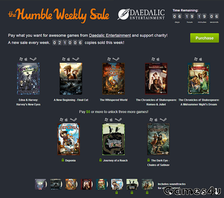 Nuevo Humble Weekly Sale: ocho juegos de Daedalic a un precio mínimo HWS Nuevo Humble Weekly Sale: ocho juegos de Daedalic a un precio mínimo