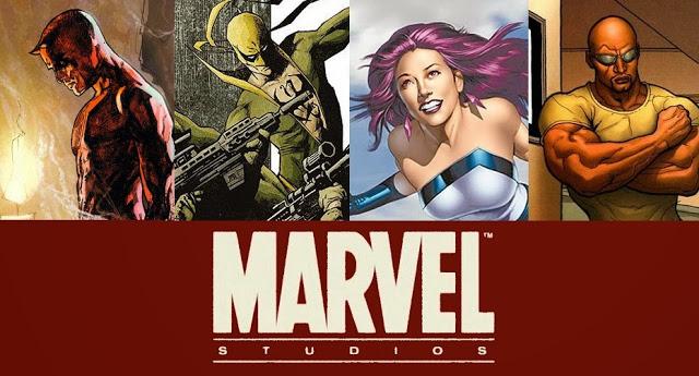 Marvel prepara series para Daredevil, Puño de Hierro, Luke Cage y Jessica Jones