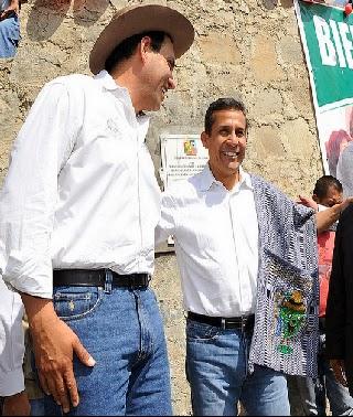 En Huarochirí: OLLANTA HUMALA APADRINO OBRA EJECUTADA POR EL GORE LIMA…