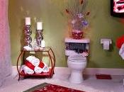 Decoración baños Navidad