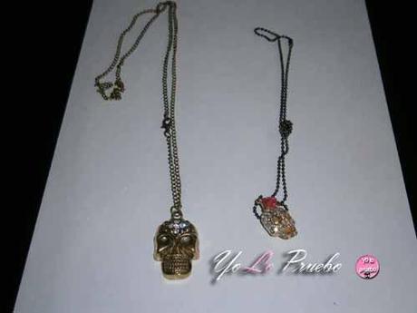 colgantes calaveras