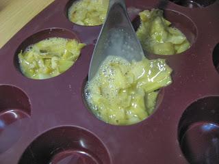 MUFFINS DE ALCACHOFAS CON CREMA DE ANCHOAS