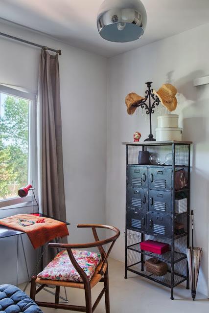 UN ESTUDIO  MEDITERRANEO CON ESTILO VINTAGE