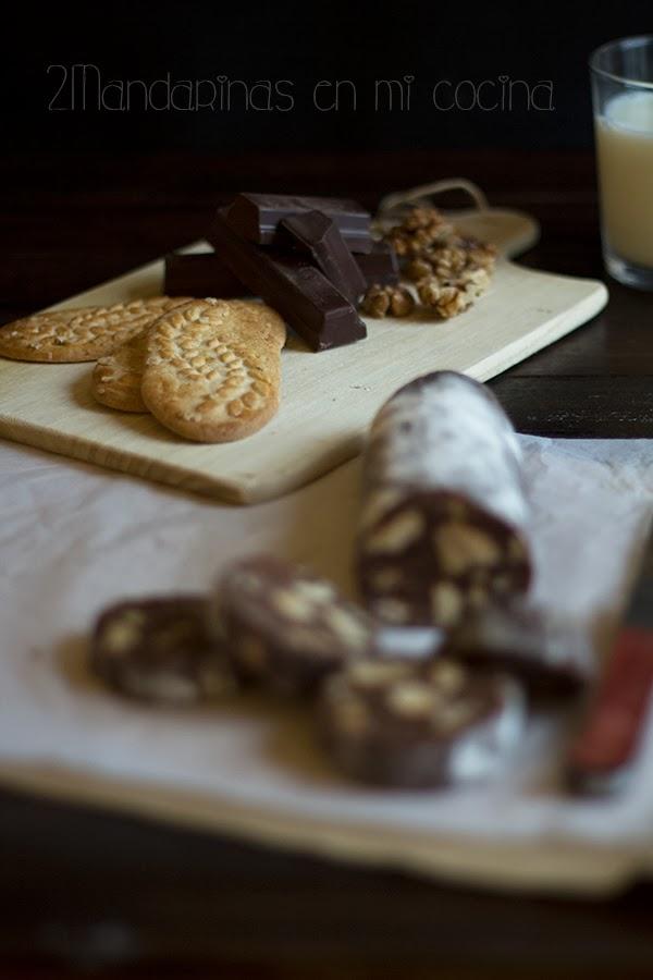 #díadeltrampantojo. Salchichón de chocolate y mi caja Degustabox