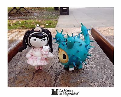 Mageritdoll and Tokidoki´s Cactuscat...Brutino