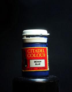 Bote de pintura de Moody Blue de Citadel Colour