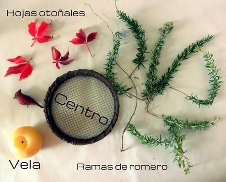 Centro otoñal ... Diy