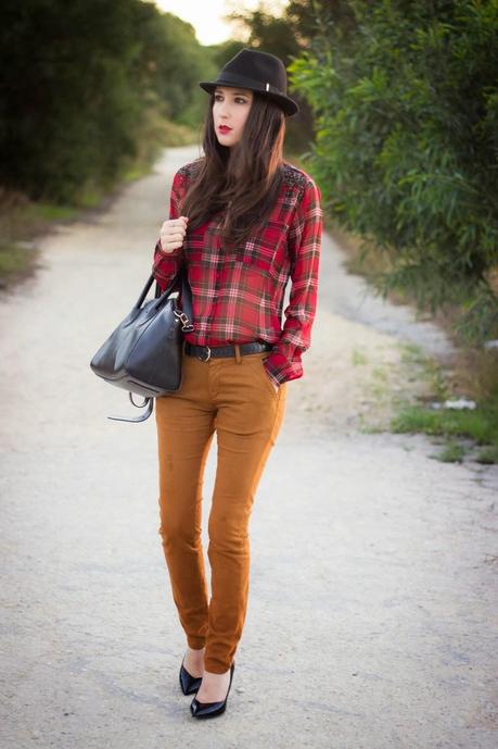 CaChé CaChé Special Tartan Blouse