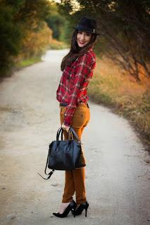 CaChé CaChé Special Tartan Blouse