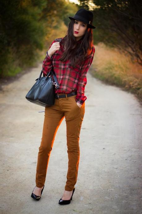 CaChé CaChé Special Tartan Blouse