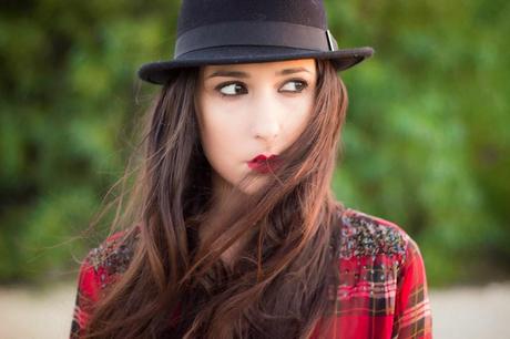 CaChé CaChé Special Tartan Blouse