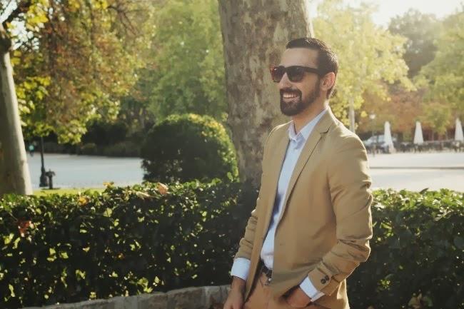 Otoño, hojas y la luz de Madrid