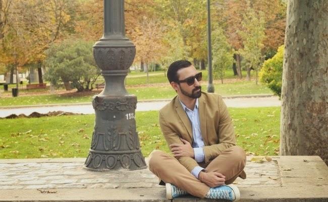 Otoño, hojas y la luz de Madrid