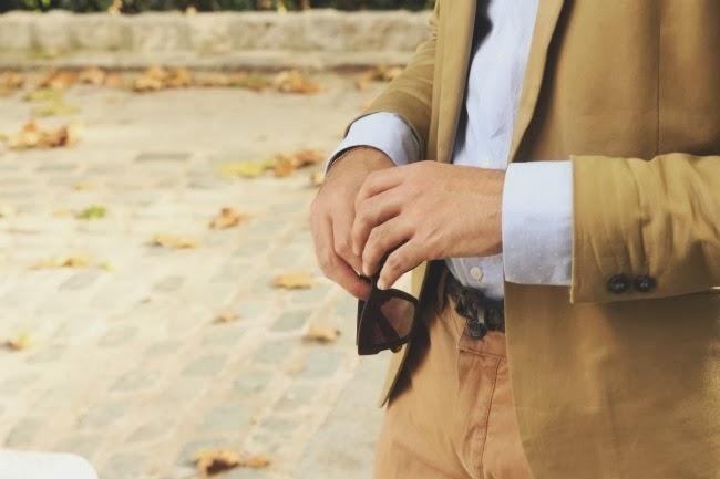 Otoño, hojas y la luz de Madrid